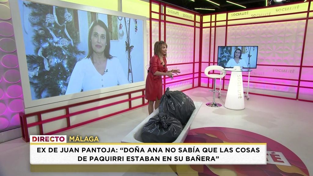 La exnovia de Juan Pantoja asegura que vio las cosas de Paquirri en una bañera y Anabel Pantoja le desmiente: “¡No te he visto en mi vida!”