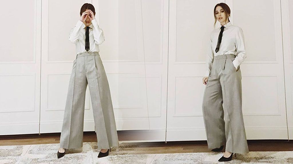 Blanca Suárez se apunta a la tendencia de los ‘dad pants’. Claves para llevarlos este invierno