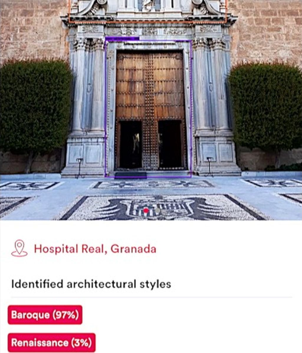 La fachada del Hospital Real de Granada analizada por MonuMai