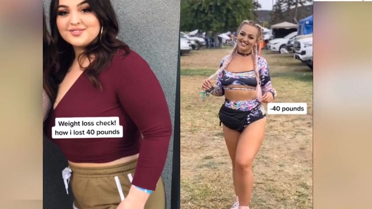 La increíble transformación de una conocida 'youtuber' y modelo: comparte en TikTok cómo perdió 18 kilos