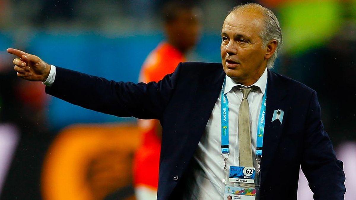 Alejandro Sabella llegó a Argentina hasta el subcampeonato del mundo en 2014. Alejandro Sabella llegó a Argentina hasta el subcampeonato del mundo en 2014.