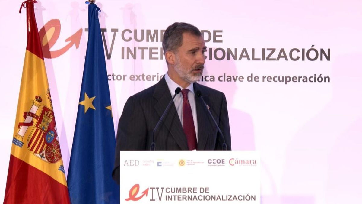 Los empresarios apoyan al rey: "No se desanime: le vamos a ayudar y empujar" Los empresarios apoyan al rey: "No se desanime: le vamos a ayudar y empujar"