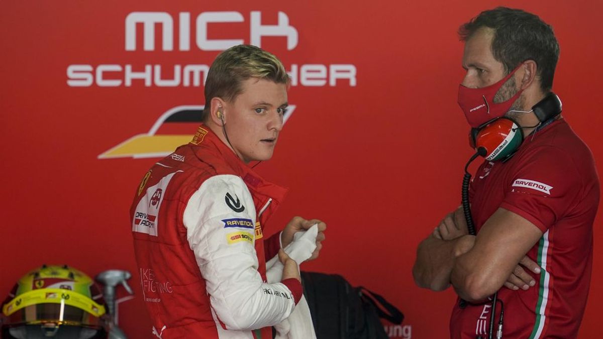 Mick Schumacher ya ha probado un Ferrari.