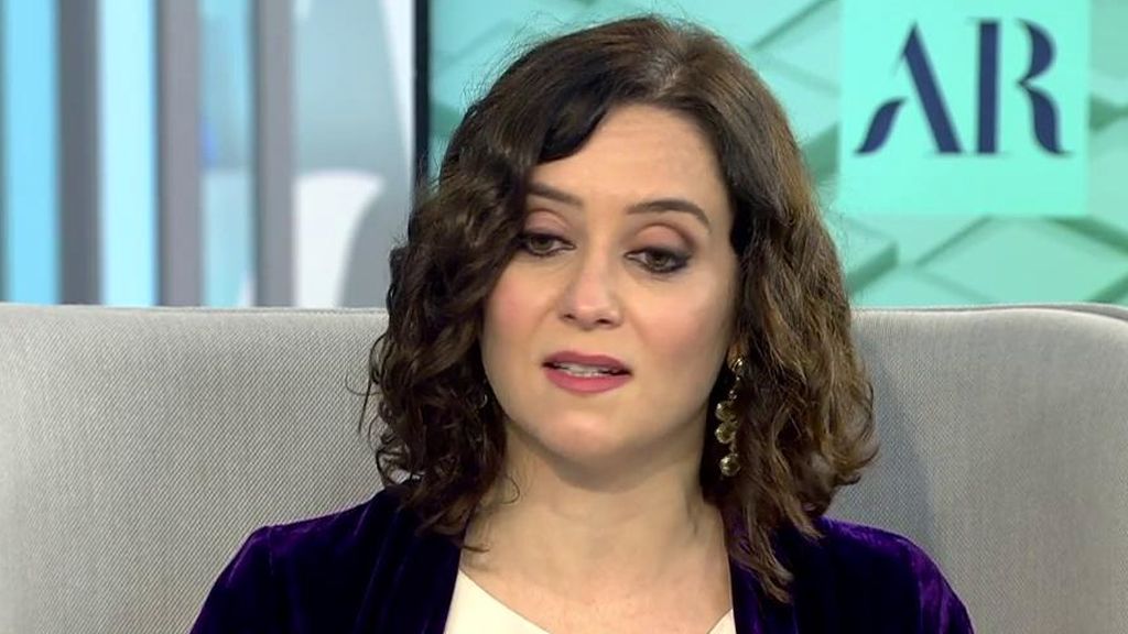 Díaz Ayuso, presidenta de la Comunidad de Madrid, sobre Cataluña