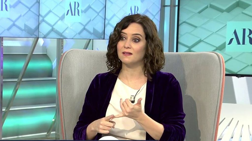 Isabel Díaz Ayuso habla sobre el plan para la Navidad y la movilidad de Madrid