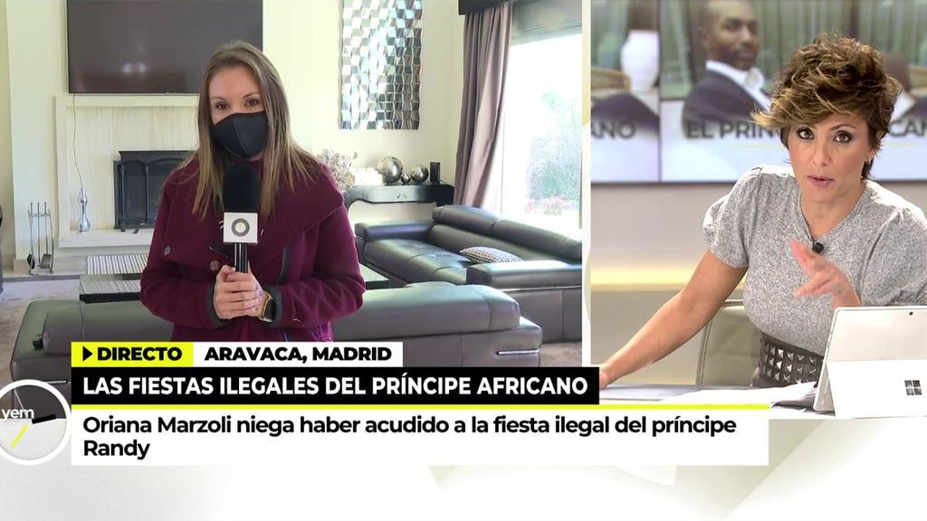 Inma Rivas niega a Oriana Marzoli: la foto que se publicó de ella se tomó en la fiesta ilegal del Príncipe africano