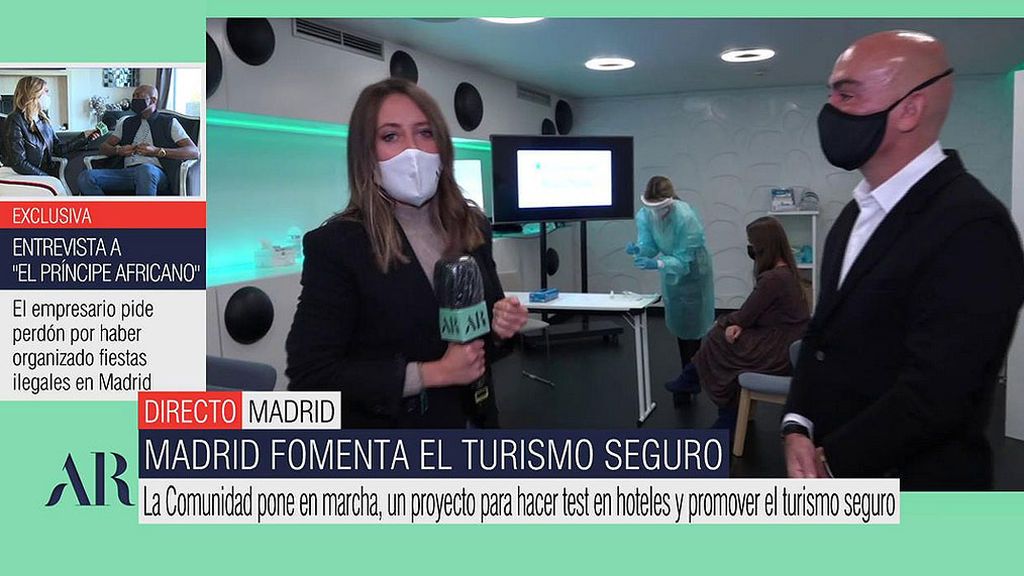 Madrid fomenta el turismo seguro con un proyecto de test en los hoteles