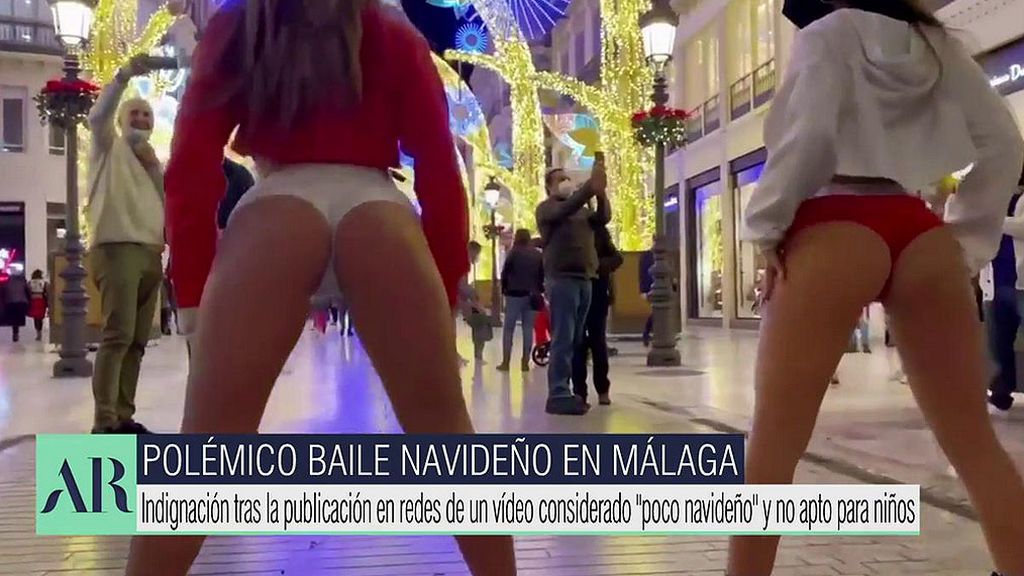 ¿Es el twerking un baile navideño? Polémica en Málaga por la grabación de un baile para algunos “no apto para niños”