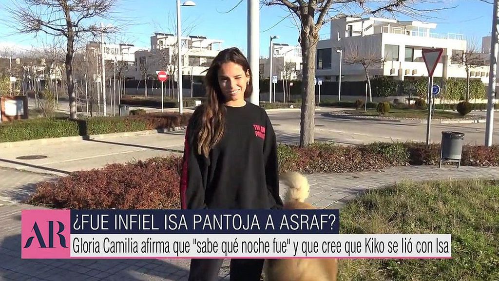 Gloria Camila se pronuncia sobre el supuesto trío de Kiko Jiménez, Efrén e Isa Pantoja: “Me lo creo, sé que noche es”