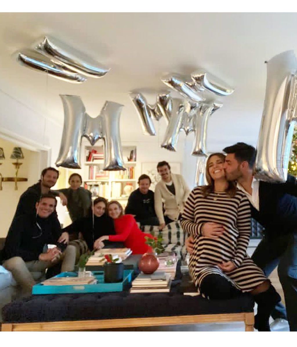 Paula Echevarría y Miguel Torres celebran la 'baby shower' de su hijo