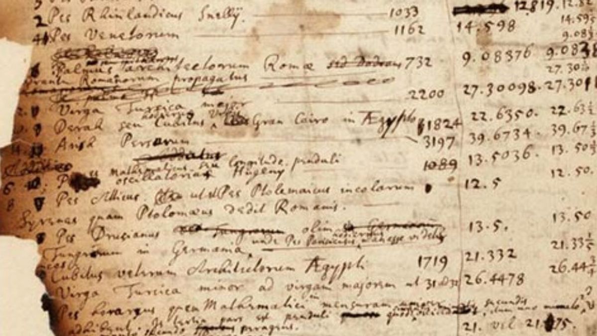 Isaac Newton creía que las pirámides mostraban la fecha del Apocalipsis, según unas notas inéditas subastadas Isaac Newton creía que las pirámides mostraban la fecha del Apocalipsis, según unas notas inéditas subastadas