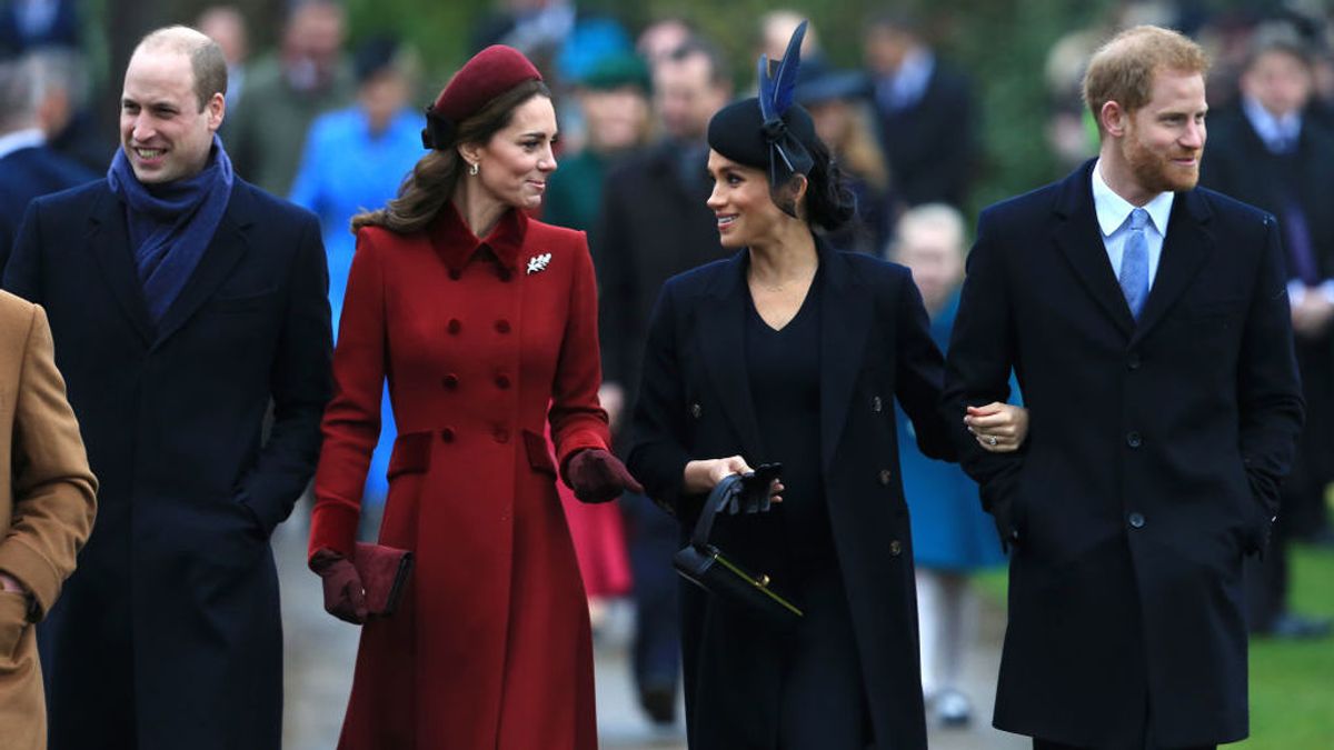 Las diferentes vidas del príncipe Harry y Meghan Markle y Kate Middleton y William: así han tomado caminos por separado.