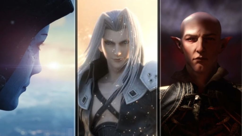 Mass Effect, Sephiroth en Super Smash y Dragon Age