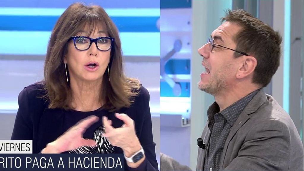 Ana Rosa y Monederon debaten sobre el pago del rey emérito a Hacienda