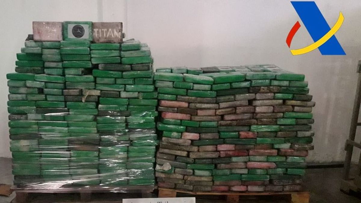 1.600 kilos de cocaína incautados en Algeciras: la droga viajaba en un cargamento de plátanos