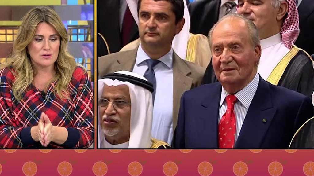 Carlota Corredera: "Al parecer, se estaría habilitando el palacio de El Pardo para que se instalara allí el Rey Juan Carlos"