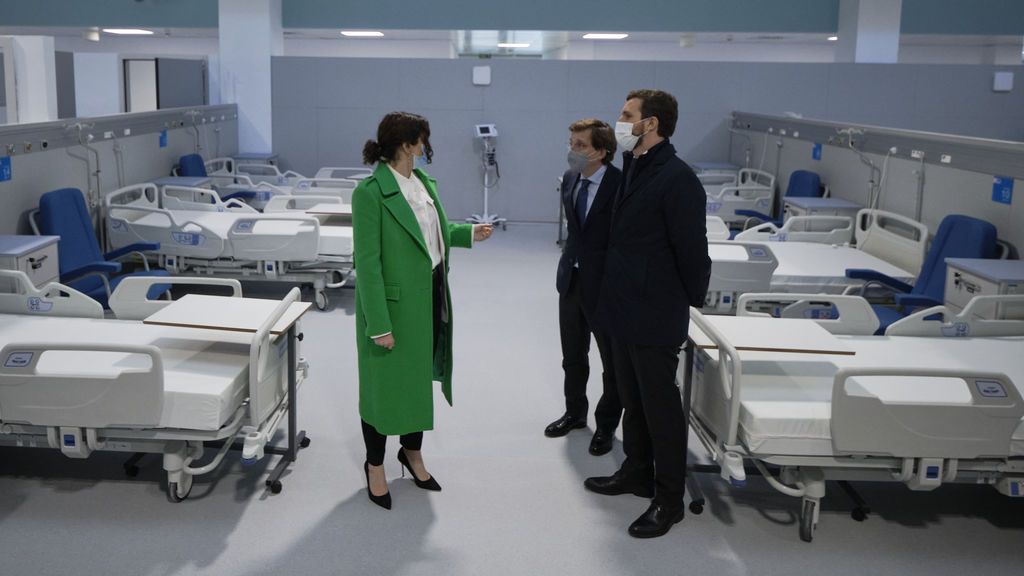 Las pruebas radiológicas nocturnas del Zendal se interpretarán de forma remota desde el Hospital de La Paz Las pruebas radiológicas nocturnas del Zendal se interpretarán de forma remota desde el Hospital de La Paz