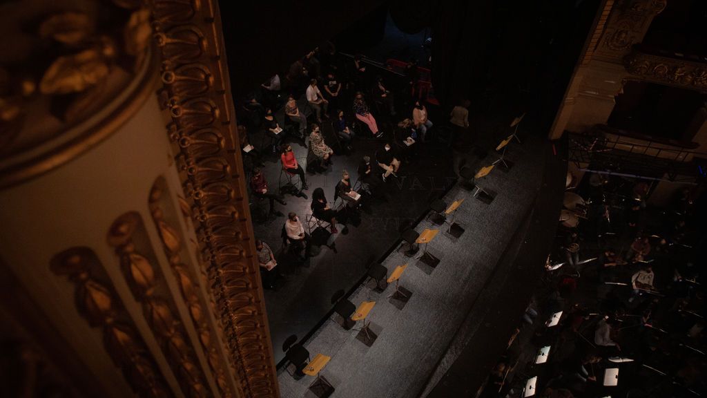 El Liceu de Barcelona retoma las funciones de 'La traviata' con la ampliación del aforo a 1.000 personas El Liceu de Barcelona retoma las funciones de 'La traviata' con la ampliación del aforo a 1.000 personas