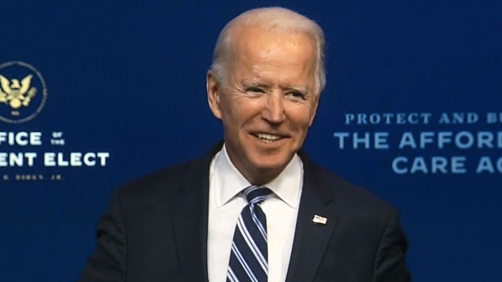Biden anuncia que EE.UU. se reincorporará al Acuerdo del Clima de París en el "primer día" de su presidencia Biden anuncia que EE.UU. se reincorporará al Acuerdo del Clima de París en el "primer día" de su presidencia
