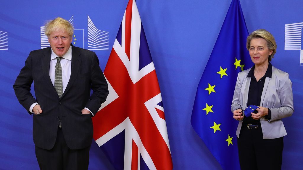Johnson y Von der Leyen, ante un día decisivo para desbloquear las negociaciones del Brexit Johnson y Von der Leyen, ante un día decisivo para desbloquear las negociaciones del Brexit