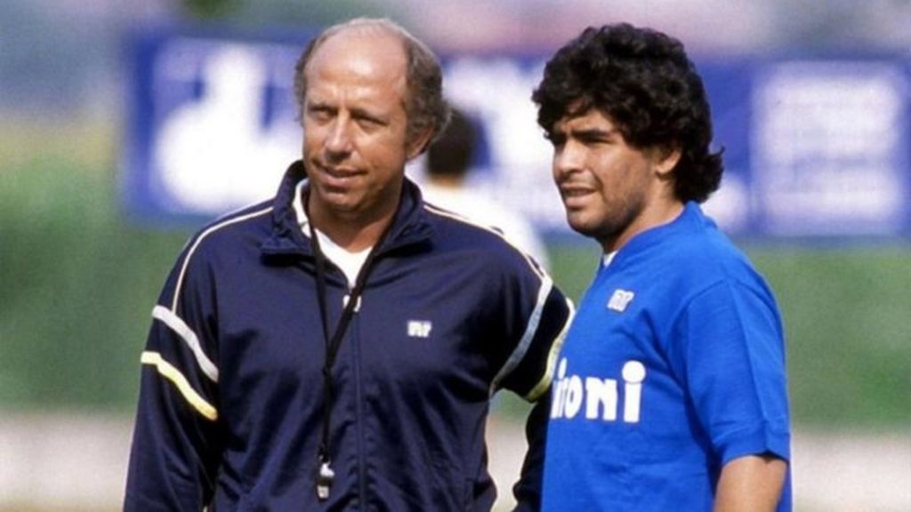 Ottavio Bianchi, entrenador de Maradona en el Nápoles, habla sobre su etapa en Italia: “No quería entrenar por las mañanas porque se quedaba hasta altas horas”