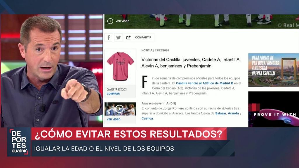 El Real Madrid decide no publicar el resultado del benjamín para respetar a los niños del Villaverde