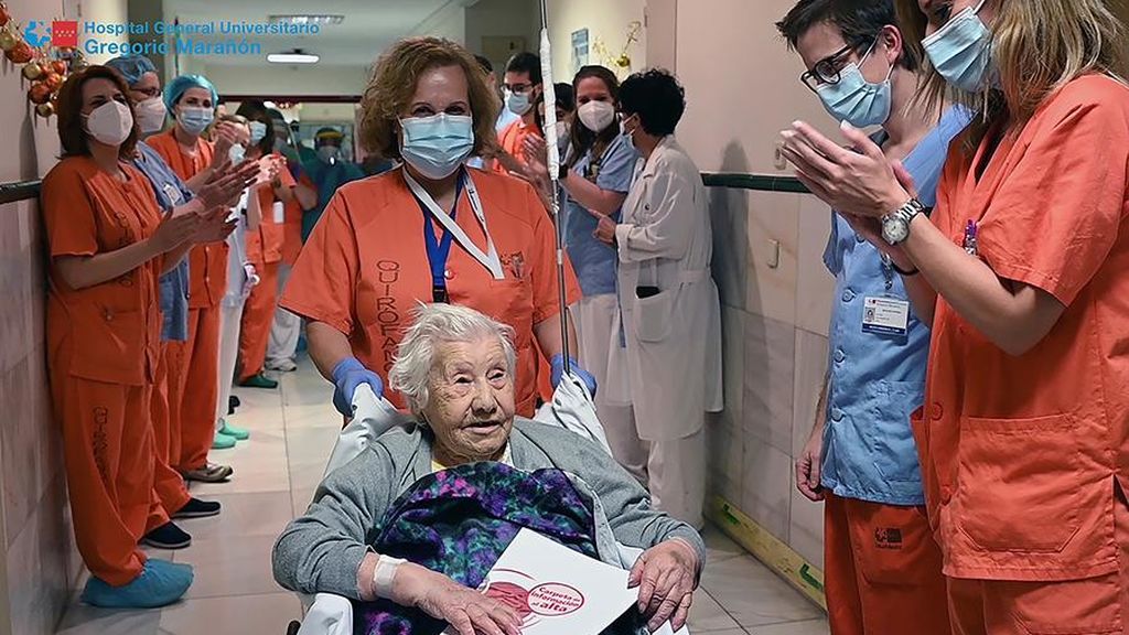 Elena, la mujer de 104 años que pudo con la gripe A y con el coronavirus