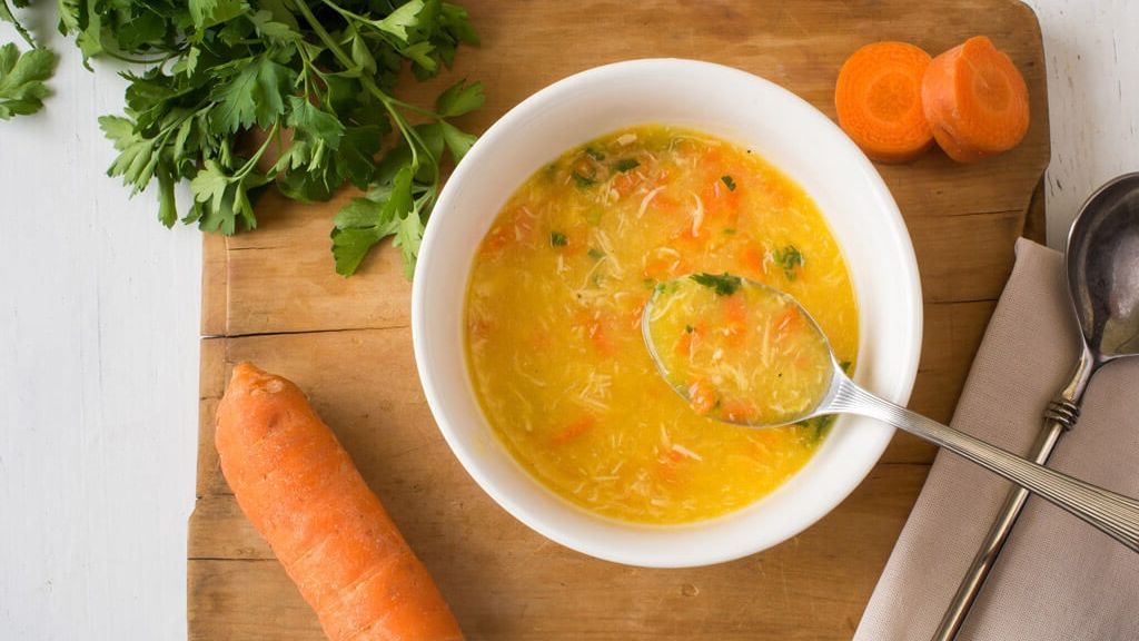 La dieta blanda ayudará a que las digestiones del pequeño sean más ligeras.