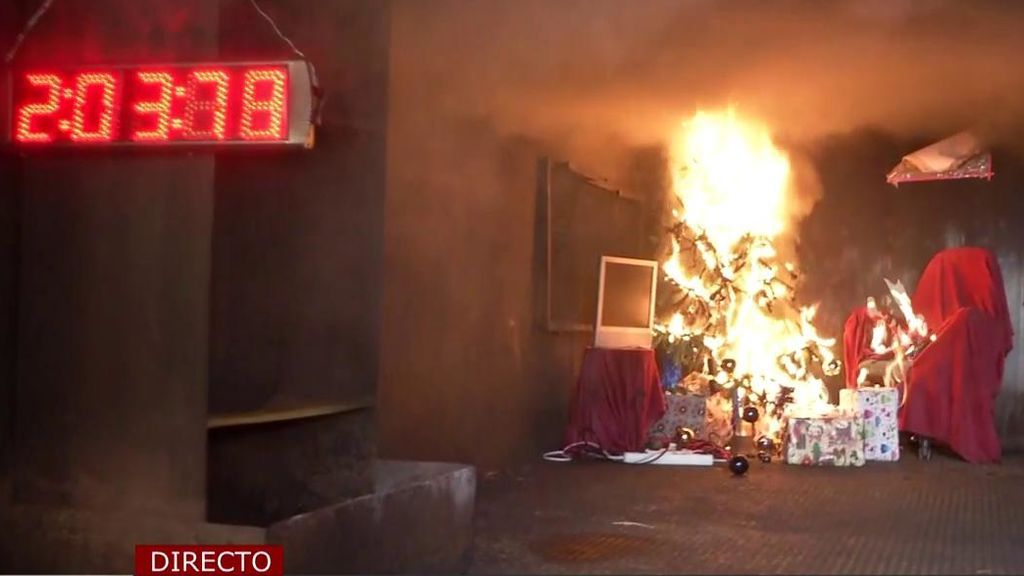 Los peligros del árbol de Navidad: un incendio cada 7 horas