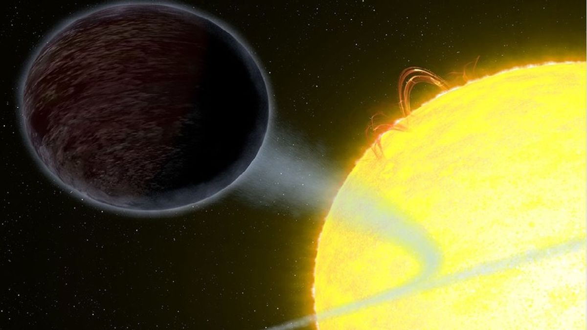 Muerte inminente del planeta gigante negro: el 'Júpiter caliente' se acerca a su Sol