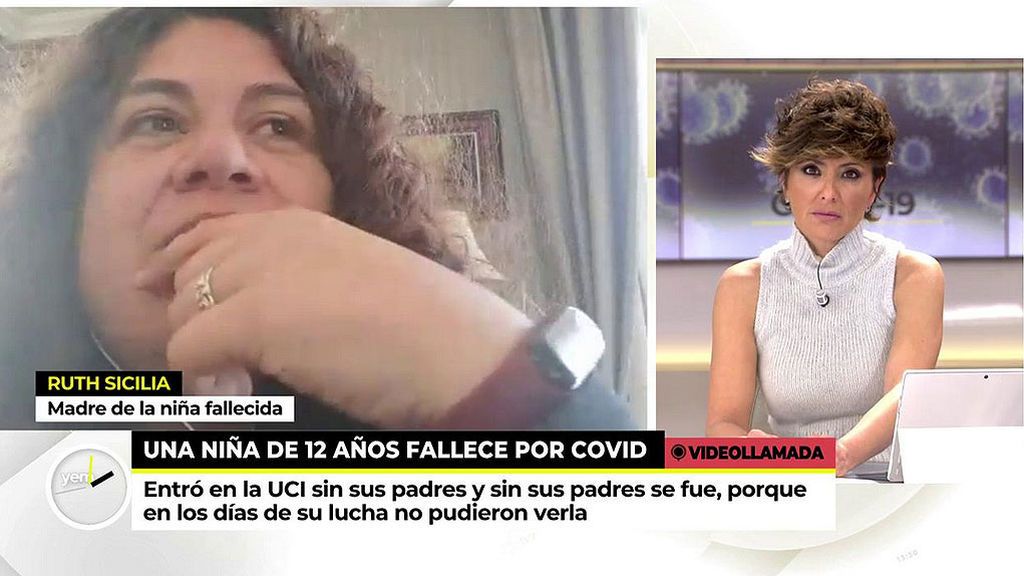 Ruth, madre de una niña de 12 años fallecida por covid: “Aún tengo la sensación de que mi hija puede volver a casa en cualquier momento”