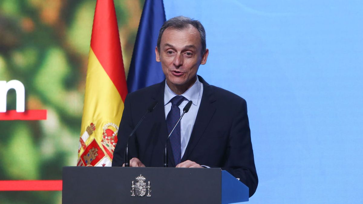 El ministro de Ciencia e Innovación, Pedro Duque, interviene durante la presentación del Programa Misiones de Ciencia e Innovación, en el Museo de Ciencia y Tecnología El ministro de Ciencia e Innovación, Pedro Duque, interviene durante la presentación del Programa Misiones de Ciencia e Innovación, en el Museo de Ciencia y Tecnología