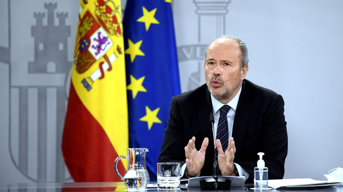 Ministro de Justicia Juan Carlos Campo rueda de prensa 15 de diciembre Ministro de Justicia Juan Carlos Campo rueda de prensa 15 de diciembre