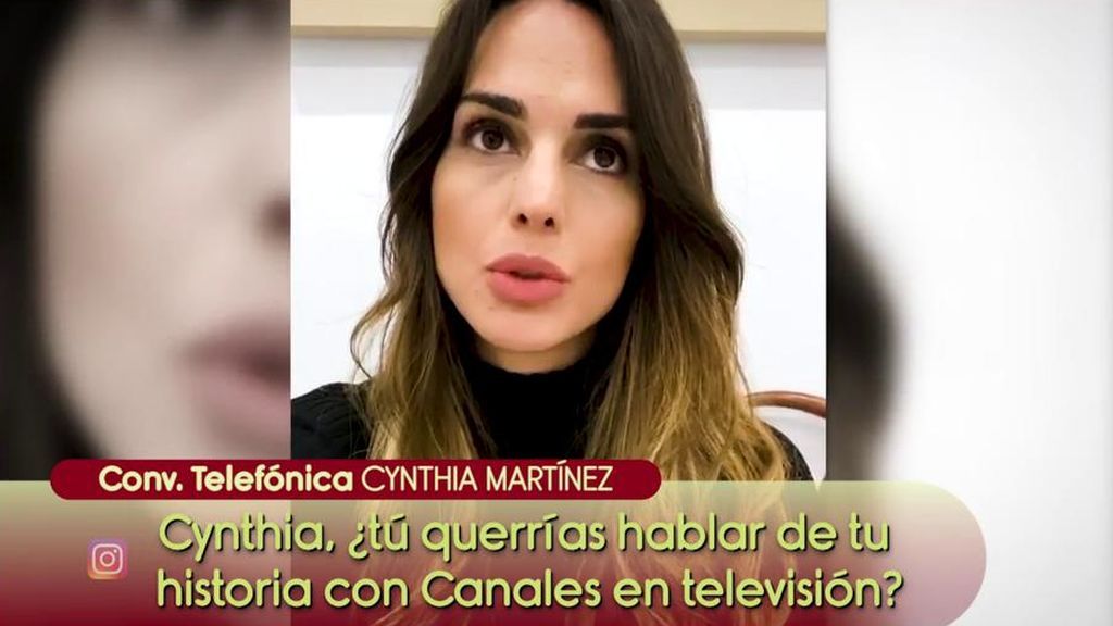 El testimonio de Cynthia Martínez, la mujer que insinúa haber tenido algo con Canales Rivera