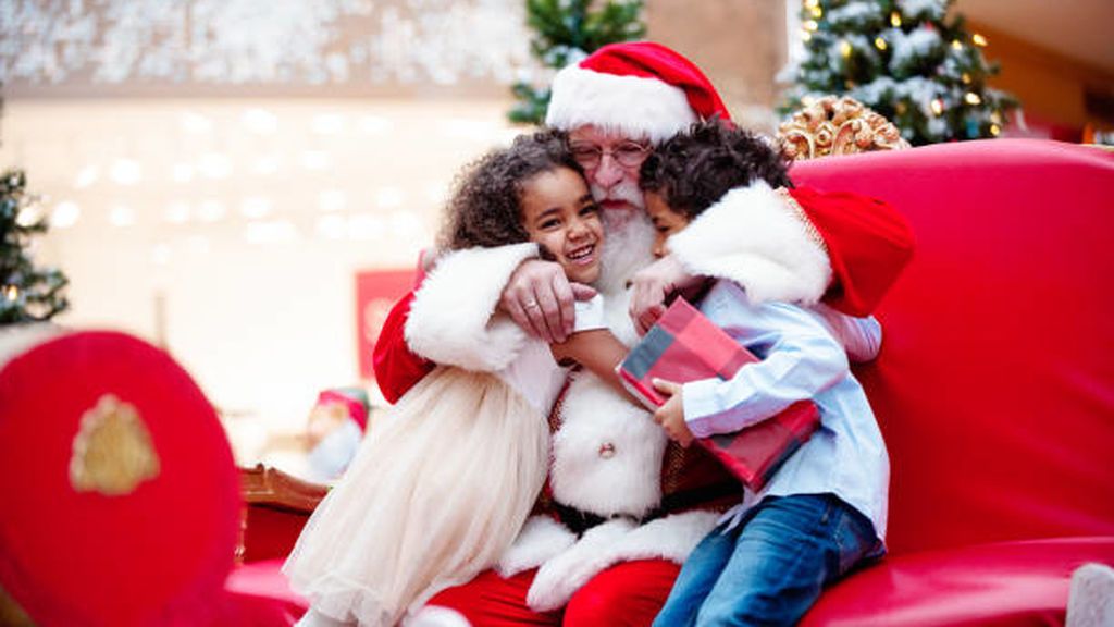Como, por ejemplo, llevarle a ver a Papá Noel.
