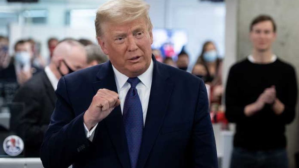 Donald Trump, presidente saliente de Estados Unidos