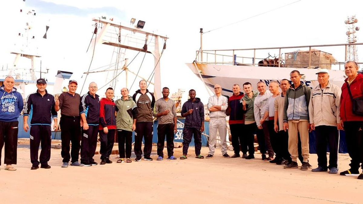 La odisea de los 18 pescadores secuestrados en Libia toca a su fin