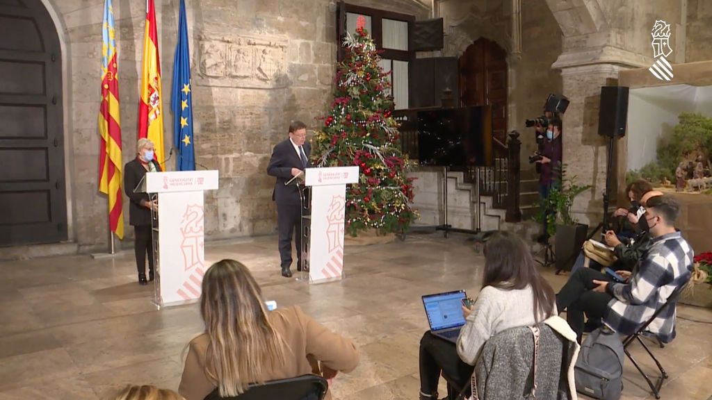 La Generalitat Valenciana limita las reuniones a 6 personas en Navidad ante el preocupante repunte de contagios La Generalitat Valenciana limita las reuniones a 6 personas en Navidad ante el preocupante repunte de contagios