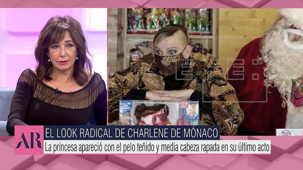Ana Rosa Quintana reacciona al impactante cambio de look de Charlene de Mónaco: “Se ha hecho punky”