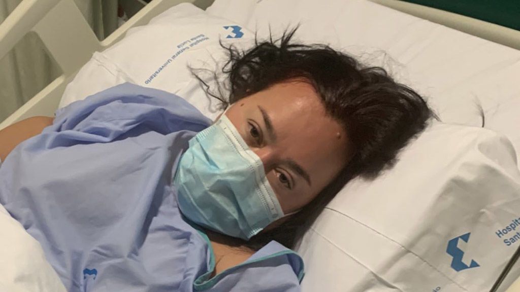 Chiqui, hospitalizada en Cartagena