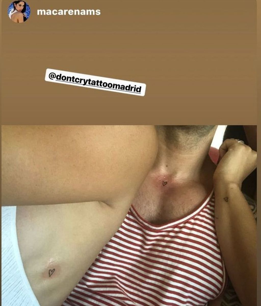 Tatuajes Rafa Mora y Macarena