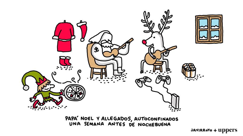 La viñeta de Javirroyo: Papá Noel y allegados