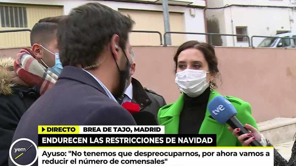 Isabel Díaz Ayuso, ante la modificación de medidas en Madrid: "Lo que no tenemos que hacer es despreocuparnos"