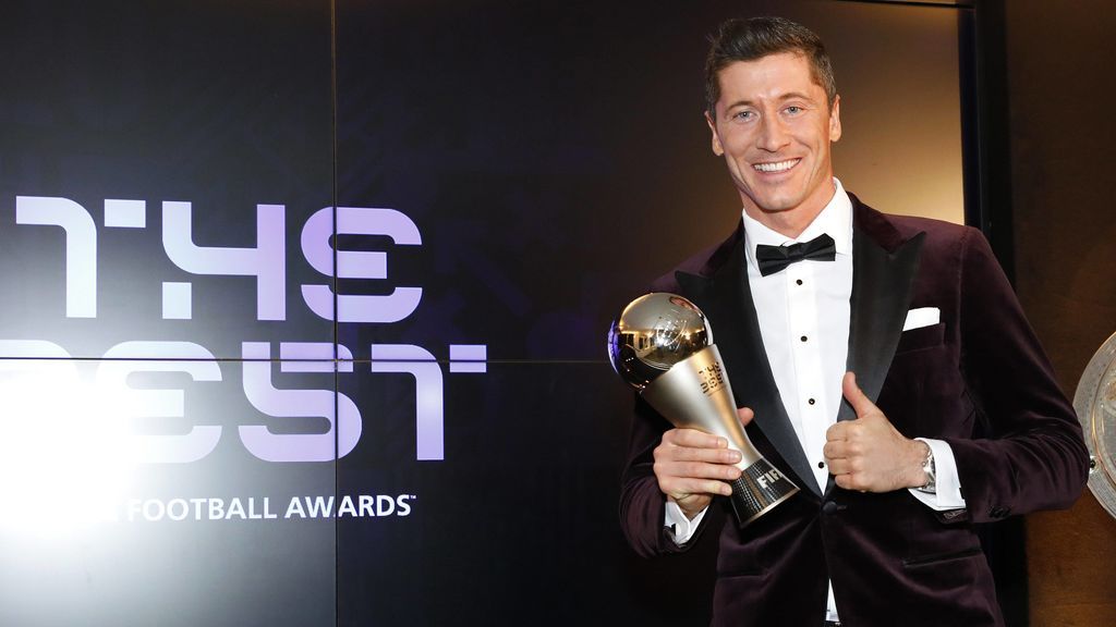 Lewandowski se lleva el 'The Best' a mejor jugador del año: Messi segundo, y Cristiano Ronaldo, tercero