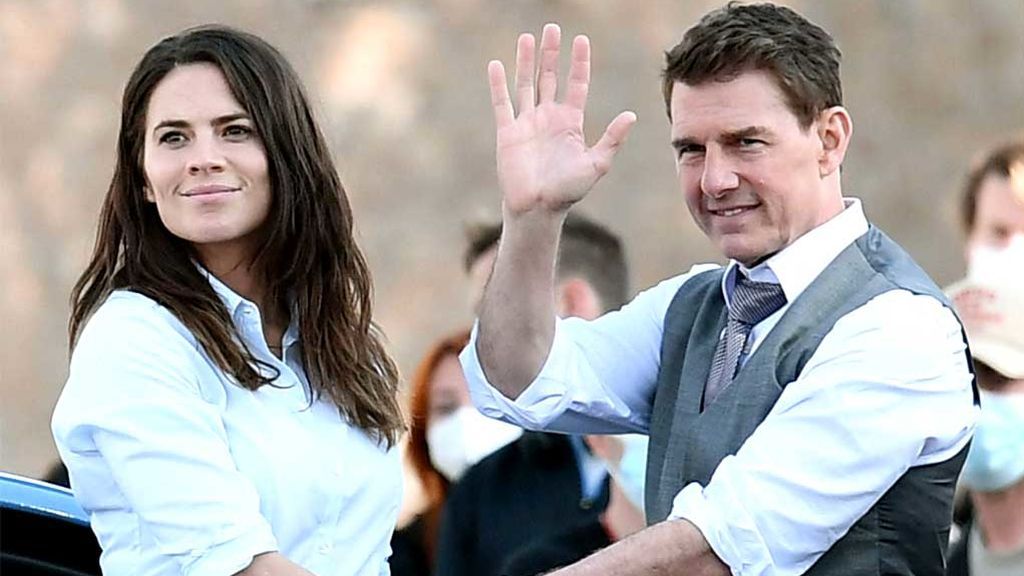 Tom Cruise se echa novia, Hayley Atwell, en el rodaje de 'Misión