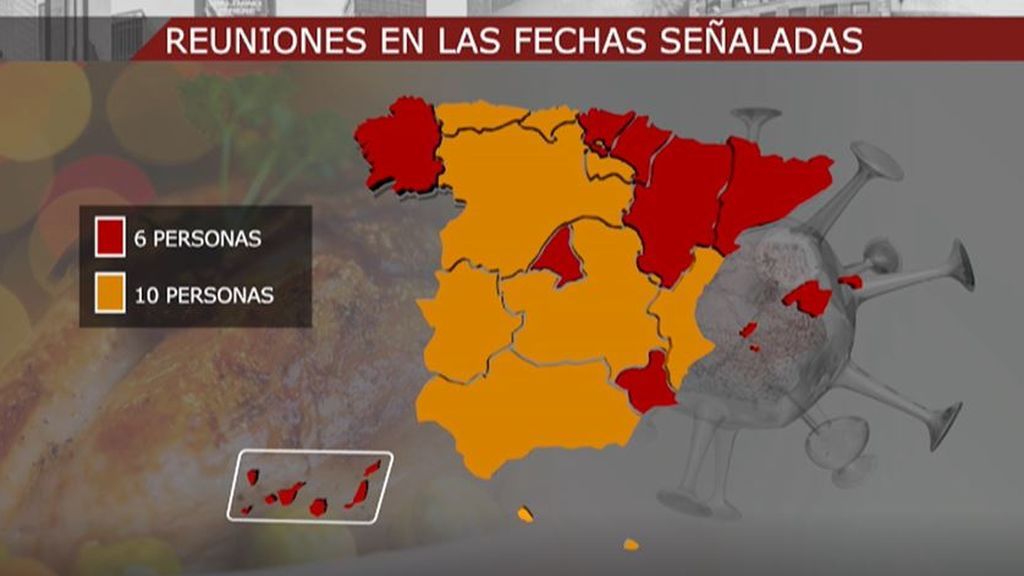 España se divide por las reuniones navideñas