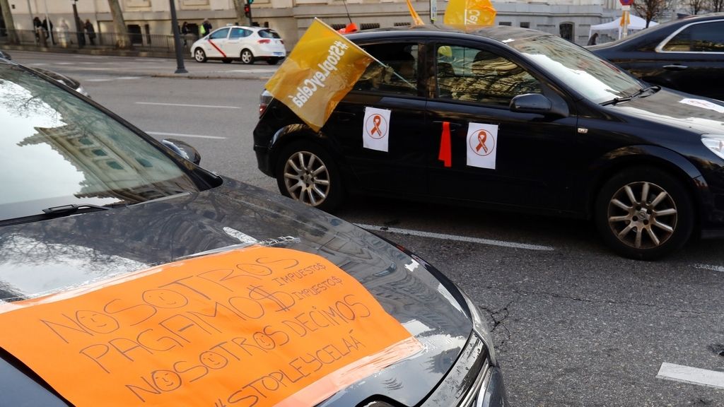 Manifestación contra la 'Ley Celaá' en Madrid
