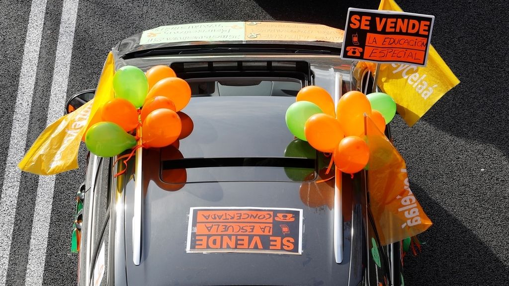 Manifestación contra la 'Ley Celaá' en Madrid