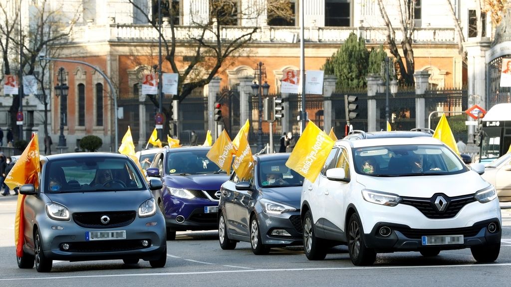 Manifestación contra la 'Ley Celaá' en Madrid
