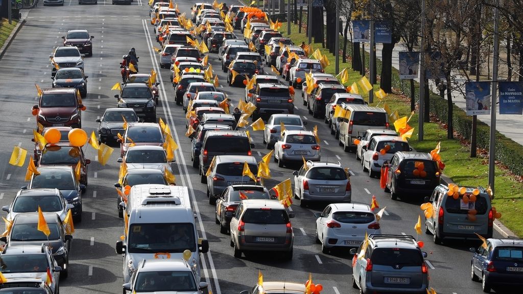 Manifestación contra la 'Ley Celaá' en Madrid